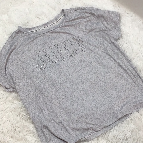 Juicy Couture gray short sleeve tee shirt M - Picture 7 of 7